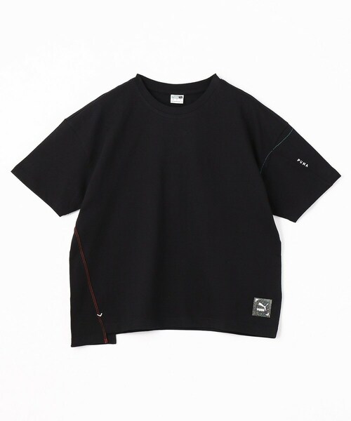 179/WG（イチナナキュウダブルジー）の「PUMA RE.GENＴシャツ（Tシャツ/カットソー・レディース・ホワイト/ブラック・F）」の2枚目の写真