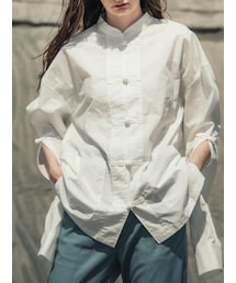 YohKi | Kung fu shirt（WHITE）(シャツ/ブラウス)
