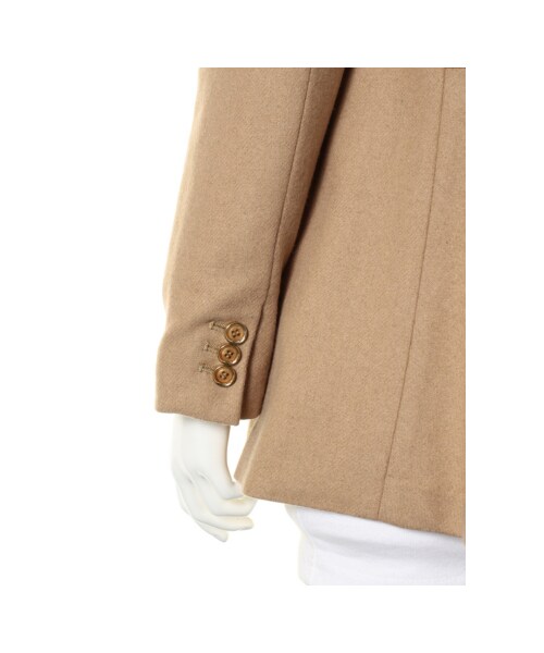 31 Sons de mode（トランテアン　ソン　ドゥ　モード）の「≪ポイント10倍≫ダブルロングジャケット（ジャケット・レディース・ブラック/グレー/ベージュ・３６-/３８/３８-）」の13枚目の写真