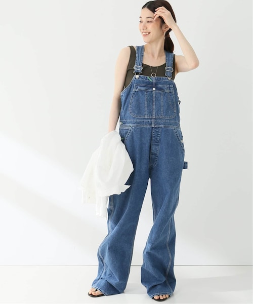 HOLIDAY ホリデイ SPICK AND SPAN オーバーオール HOLIDAY/ホリデイ】 SLIM FLARE DENIM OVER-ALL（サロペット