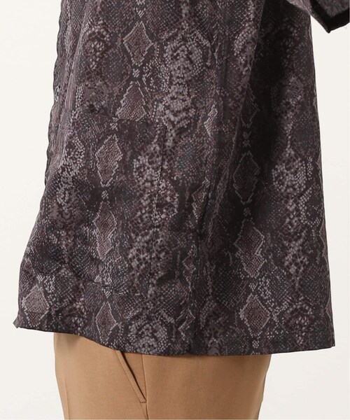 Needles Cabana Shirt Python カバナシャツ NEEDLES( ニードルズ）|Cabana Shirt-Python Pt.-Black