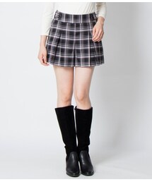ROPE' PICNIC | 【先行受注】ツイルストレッチチェックキュロットパンツ(パンツ)