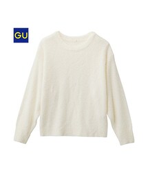 GU | （GU）ブークレドルマンスリーブセーター（長袖）(トップス)