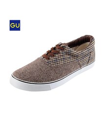 GU | （GU）ローカットスニーカー（ツイード）(シューズ)
