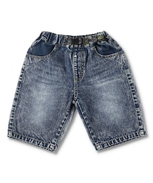 RADCHAP | エスニックガチャベルト付きデニムハーフパンツ(デニムパンツ)