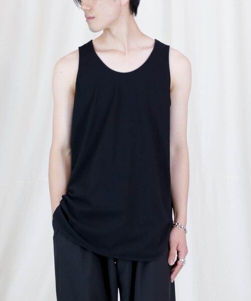 Iroquois（イロコイ）の「LAYERED LONG T/T（その他・メンズ・WHITE/BLACK・1/2）」の2枚目の写真