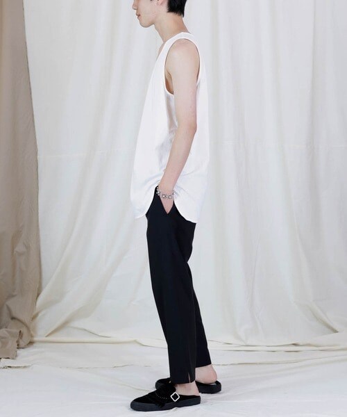 Iroquois（イロコイ）の「LAYERED LONG T/T（その他・メンズ・WHITE/BLACK・1/2）」の12枚目の写真