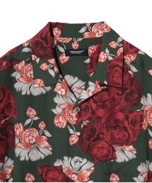 UNDERCOVER UC1A4407-1 アロハシャツ　切替え　緑 UNDERCOVER UC1A4407-1 アロハシャツ 切替え 緑