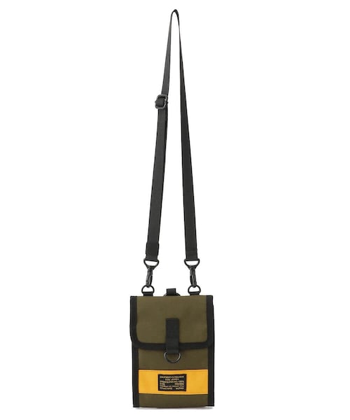 AVIREX(アヴィレックス)の「【バッグ】ダンテⅢ ネックポーチ/DANTEⅢ NECK POUCH(バッグ・メンズ・BLACK/YELLOW/OLIVE・F)」の4枚目の写真