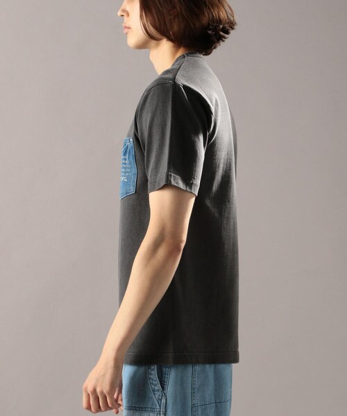 AVIREX（アヴィレックス）の「【TYPE BLUE/タイプブルー】デニムポケット Tシャツ/DENIM POCKET T-SHIRT（トップス・メンズ・IVORY/BLACK/RED/NAVY・M, L, XL, XXL）」の2枚目の写真