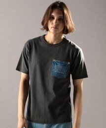 AVIREX | 【TYPE BLUE/タイプブルー】デニムポケット Tシャツ/DENIM POCKET T-SHIRT(トップス)