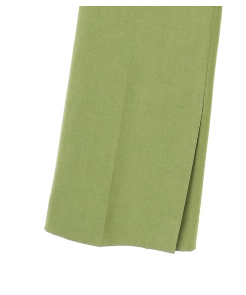 GARAGE OF GOOD CLOTHING（ガレージオブグッドクロージング）の「センタープレスフレアーパンツ（パンツ・アイボリー/ブラック/ライトグリーン・36/37/38）」の5枚目の写真