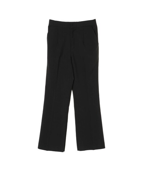 GARAGE OF GOOD CLOTHING（ガレージオブグッドクロージング）の「センタープレスフレアーパンツ（パンツ・アイボリー/ブラック/ライトグリーン・36/37/38）」の10枚目の写真