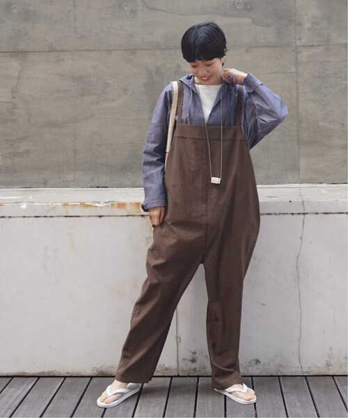 JOURNAL STANDARD LUXE（ジャーナルスタンダード　ラックス）の「《予約》C/L/Raシャンブレー フードシャツ◆（その他・ブラック/フリー）」の17枚目の写真