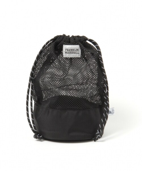 BAYFLOW（ベイフロー）の「別注メッシュキンチャク（バッグ・OTH/ホワイト/ブラック/イエロー/ブルー）」の4枚目の写真