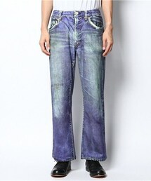 TALKING ABOUT THE ABSTRACTION の転写パンツ L TALKING ABOUT THE ABSTRACTION（トーキング アバウト ジ