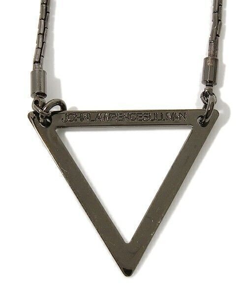 JOHN LAWRENCE SULLIVAN(ジョンローレンスサリバン)の「JOHN LAWRENCE SULLIVAN triangle necklace(ネックレス・メンズ・ブラック/シルバー/ゴールド・FREE)」の8枚目の写真