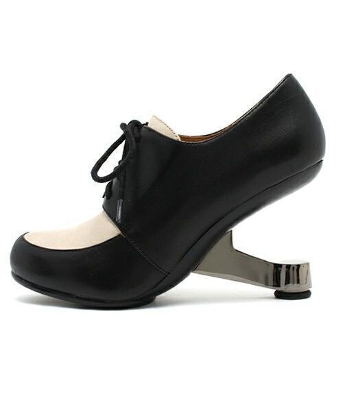 UNITED NUDE（ユナイテッドヌード）の「UNITED NUDE  『Eamz Oxford』パンプス（その他シューズ・レディース・ブラック/ネイビー・36/37/38/39）」の4枚目の写真