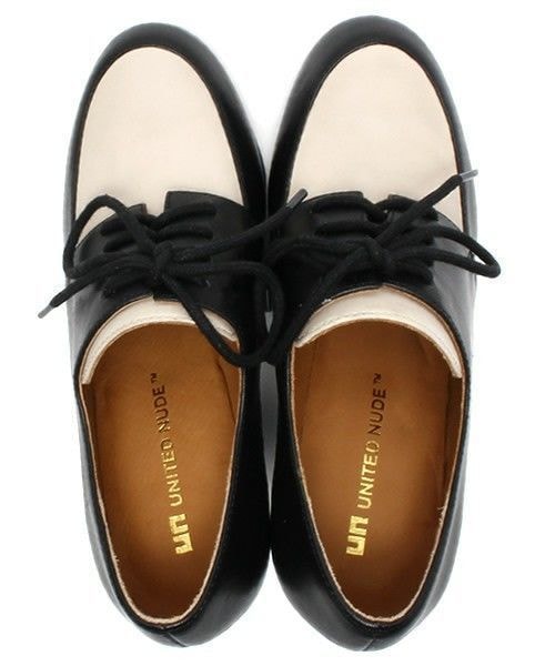 UNITED NUDE（ユナイテッドヌード）の「UNITED NUDE  『Eamz Oxford』パンプス（その他シューズ・レディース・ブラック/ネイビー・36/37/38/39）」の12枚目の写真