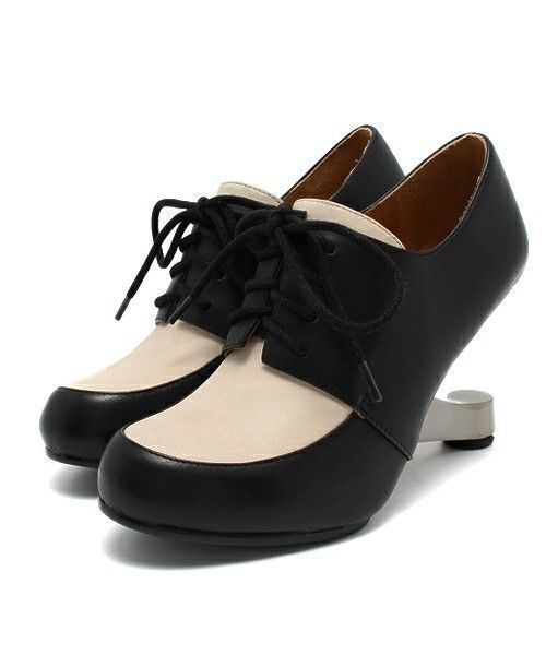 UNITED NUDE（ユナイテッドヌード）の「UNITED NUDE  『Eamz Oxford』パンプス（その他シューズ・レディース・ブラック/ネイビー・36/37/38/39）」の3枚目の写真