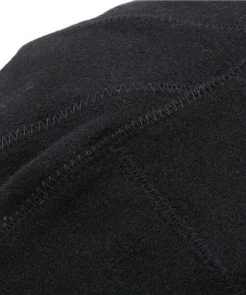 KIJIMA TAKAYUKI（キジマ　タカユキ）の「KIJIMA TAKAYUKI　wool hunting（ハンチング/ベレー帽・メンズ・ブラック・2/3）」の6枚目の写真
