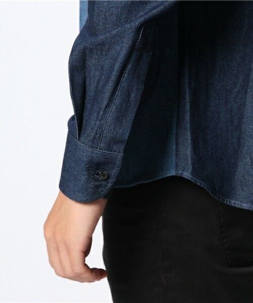 603（ロクマルサン）の「603 パッチワークデニムシャツ（シャツ/ブラウス・メンズ・ダークブルー・40/42）」の6枚目の写真