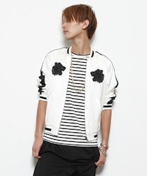 603（ロクマルサン）の「603 シルクスカジャン（ブルゾン）」 - WEAR