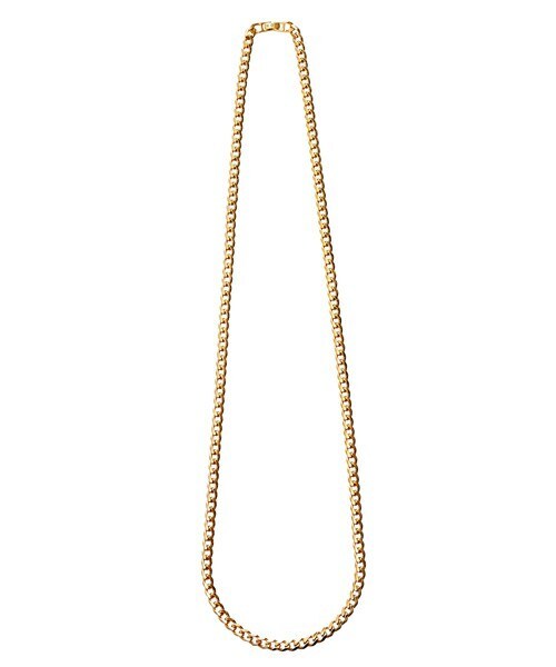 603(ロクマルサン)の「603 ロングスモールフラットリンクチェーンネックレス(ネックレス・レディース・シルバー/ゴールド・FREE)」の1枚目の写真