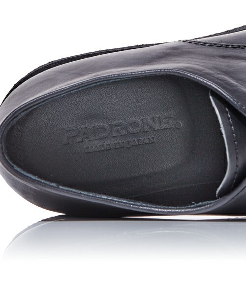 PADRONE（パドローネ）の「■別注■ PADRONE ×MIDWEST ベビーカーフラバーソールシューズ（その他シューズ・メンズ・ブラック・40/41/42）」の4枚目の写真