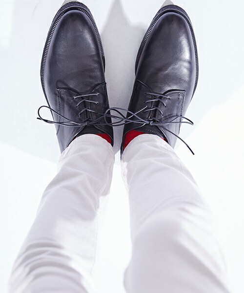 PADRONE（パドローネ）の「■別注■ PADRONE ×MIDWEST ベビーカーフラバーソールシューズ（その他シューズ・メンズ・ブラック・40/41/42）」の7枚目の写真