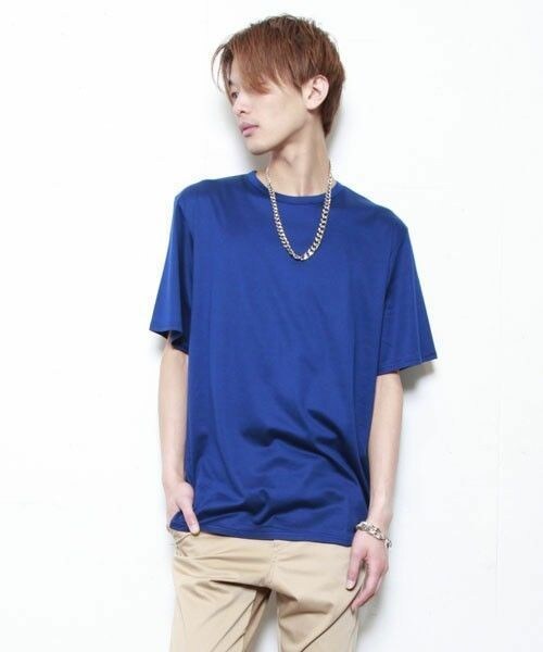 603（ロクマルサン）の「603 無地ビックＴシャツ（Tシャツ/カットソー・メンズ・オフホワイト/ブラック/グレー/ブルー・FREE）」の4枚目の写真