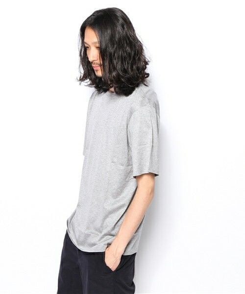 603（ロクマルサン）の「603 無地ビックＴシャツ（Tシャツ/カットソー・メンズ・オフホワイト/ブラック/グレー/ブルー・FREE）」の6枚目の写真