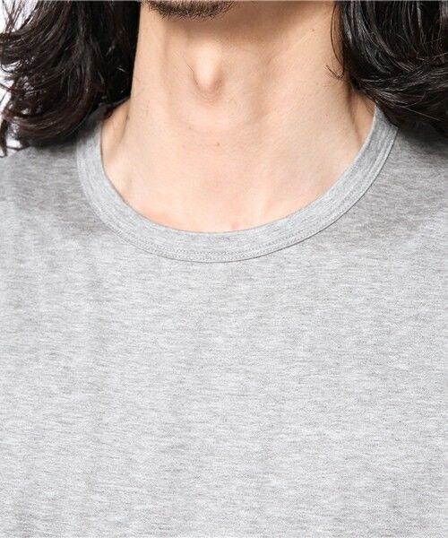 603（ロクマルサン）の「603 無地ビックＴシャツ（Tシャツ/カットソー・メンズ・オフホワイト/ブラック/グレー/ブルー・FREE）」の8枚目の写真