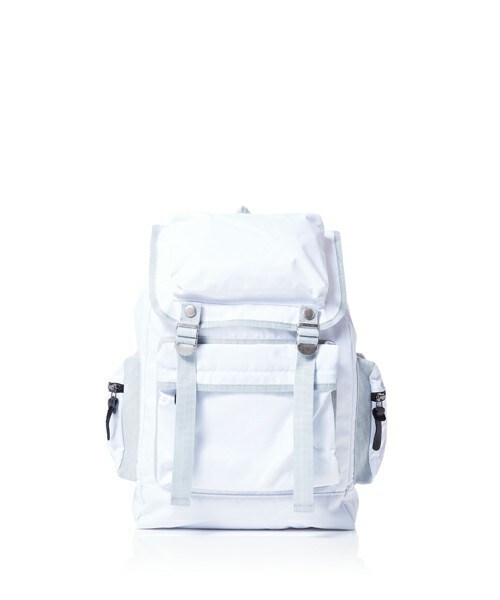 603（ロクマルサン）の「603 4ポケットナイロンミニリュック（バックパック/リュック・メンズ・ホワイト/ブラック・FREE）」の2枚目の写真