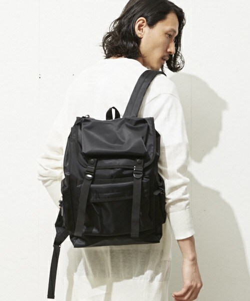 603（ロクマルサン）の「603 4ポケットナイロンミニリュック（バックパック/リュック・メンズ・ホワイト/ブラック・FREE）」の8枚目の写真