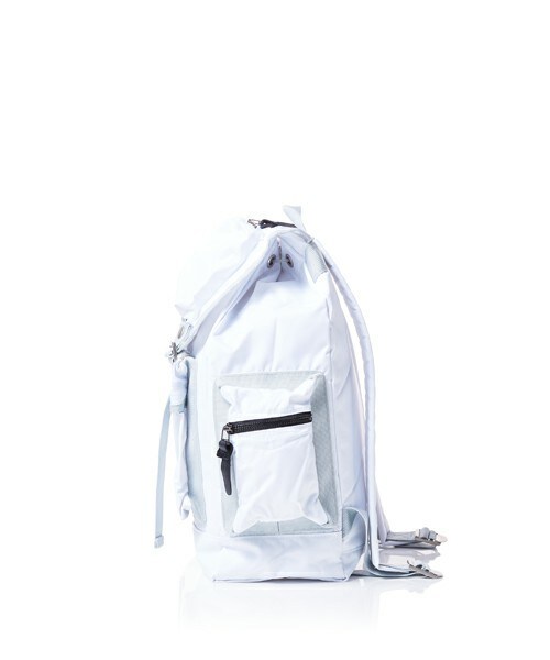 603（ロクマルサン）の「603 4ポケットナイロンミニリュック（バックパック/リュック・メンズ・ホワイト/ブラック・FREE）」の3枚目の写真