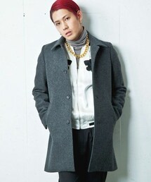 603 | 603 ビッグフラットリンクチェーンロングネックレス(ネックレス)