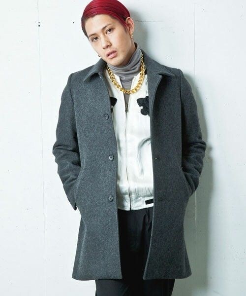 603（ロクマルサン）の「603 ビッグフラットリンクチェーンロングネックレス（ネックレス・メンズ・シルバー/ゴールド・FREE）」の2枚目の写真