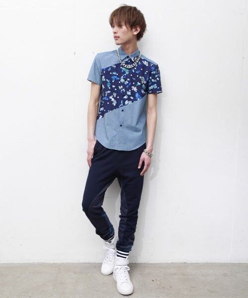 603（ロクマルサン）の「603 ビッグフラットリンクチェーンロングネックレス（ネックレス・メンズ・シルバー/ゴールド・FREE）」の11枚目の写真