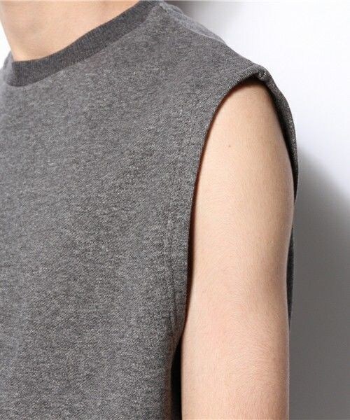 603（ロクマルサン）の「603 ノースリーブスウェット（スウェット・メンズ・ホワイト/ブラック/ダークグレー/ネイビー・FREE）」の9枚目の写真