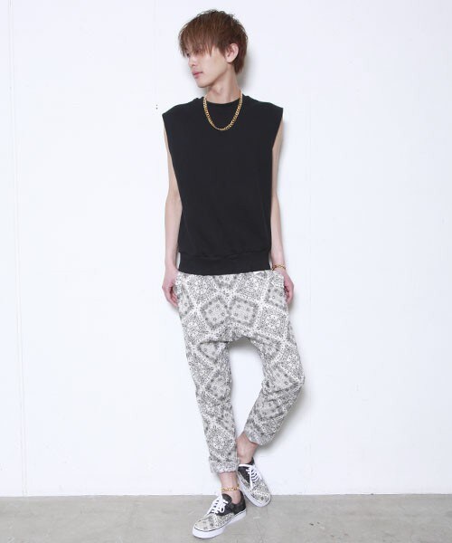 603（ロクマルサン）の「603 ノースリーブスウェット（スウェット・メンズ・ホワイト/ブラック/ダークグレー/ネイビー・FREE）」の20枚目の写真