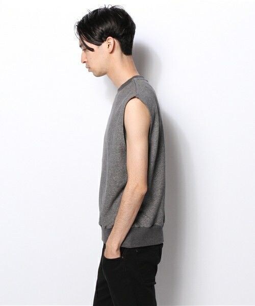 603（ロクマルサン）の「603 ノースリーブスウェット（スウェット・メンズ・ホワイト/ブラック/ダークグレー/ネイビー・FREE）」の6枚目の写真