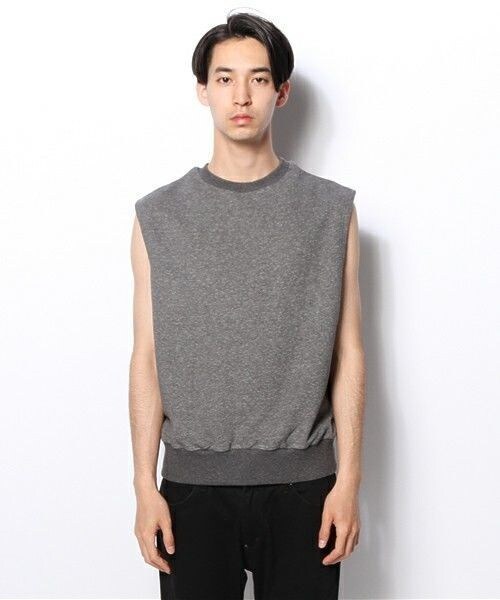 603（ロクマルサン）の「603 ノースリーブスウェット（スウェット・メンズ・ホワイト/ブラック/ダークグレー/ネイビー・FREE）」の5枚目の写真