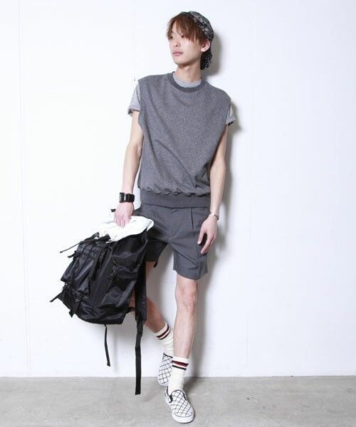 603（ロクマルサン）の「603 ノースリーブスウェット（スウェット・メンズ・ホワイト/ブラック/ダークグレー/ネイビー・FREE）」の16枚目の写真