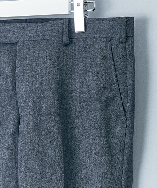 JOHN LAWRENCE SULLIVAN（ジョンローレンスサリバン）の「JOHN LAWRENCE SULLIVAN　ギャバジンスラックス（スラックス・メンズ・ブラック/ダークグレー・34/36/38）」の6枚目の写真