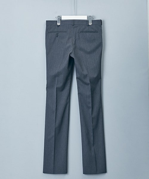 JOHN LAWRENCE SULLIVAN（ジョンローレンスサリバン）の「JOHN LAWRENCE SULLIVAN　ギャバジンスラックス（スラックス・メンズ・ブラック/ダークグレー・34/36/38）」の4枚目の写真