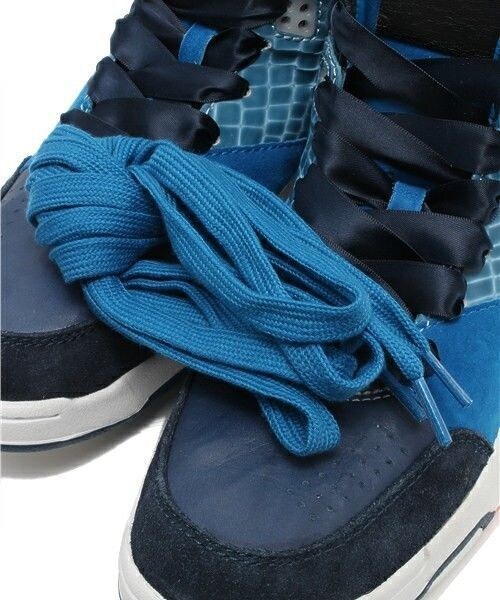 DIET BUTCHER（ダイエットブッチャー）の「DIET  BUTCHER  SLIM  SKIN　middle cut sneaker（スニーカー・メンズ・ブラック/ブルー・8/9/10）」の13枚目の写真