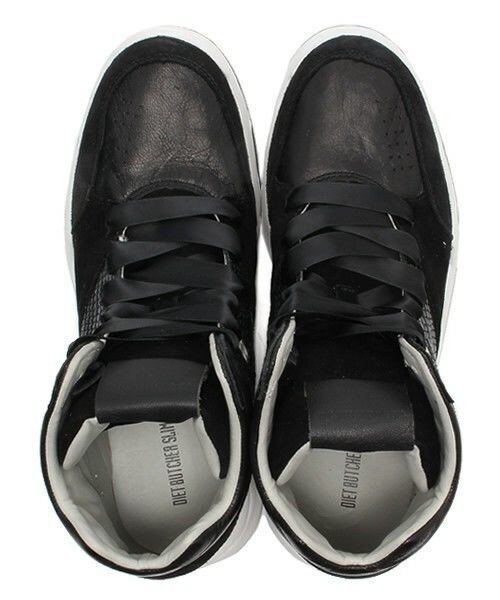 DIET BUTCHER（ダイエットブッチャー）の「DIET  BUTCHER  SLIM  SKIN　middle cut sneaker（スニーカー・メンズ・ブラック/ブルー・8/9/10）」の11枚目の写真