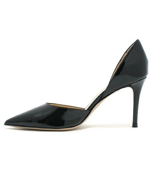 FABIO RUSCONI（ファビオルスコーニ）の「FABIO RUSCONI ポインテッドトゥエナメルパンプス（パンプス・レディース・ブラック・36/37/38/39/35）」の2枚目の写真