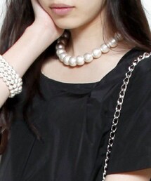 603 | 603 コットンパールショートネックレス(ネックレス)